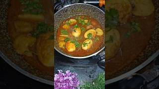 Egg curry  Anda curry recipe at home indianfood shortsfeed eggs eggcurry recipe food anda [upl. by Sioled]