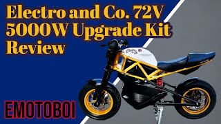 72V 5000w  Electro and Co Upgrade Kit Review  RSF650 [upl. by Dinerman]