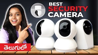 3 Best Security Camera for Home in India⚡Telugu⚡MI 360 vs TPLink Tapo vs Realme 360 ⚡ [upl. by Micco352]