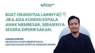 SUCCESS STORY KONDISI BAYI DENGAN PEMBESARAN KEPALA MEMBAIK USAI OPERASI VP SHUNT [upl. by Tila985]