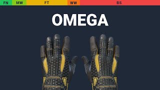 Sport Gloves Omega  Skin Float And Wear Preview [upl. by Cammy]