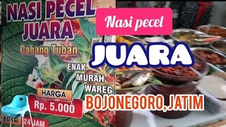 NASI PECEL JUARA BOJONEGORO [upl. by Domenico]