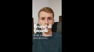 Un messaggio ai Brand di Gioielli NON fate pubblicità sui social [upl. by Weihs754]