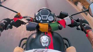 Royal Enfield 350 ride in Delhi NCR  Going to office morning ride  Solo ride in Delhi  BS6 Engine [upl. by Yhotmit979]