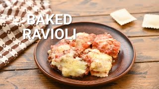 How to Make Baked Ravioli [upl. by Verlee]