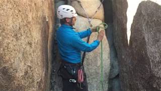 How to Rappel with a Munter Hitch [upl. by Suirad341]