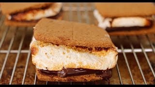 Homemade Smores How to make Graham Crackers amp Marshmallows  Gemmas Bigger Bolder Baking Ep 16 [upl. by Alleusnoc]