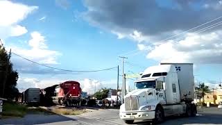 Ferromex 4048 Destroys Tractor Trailer [upl. by Navets380]