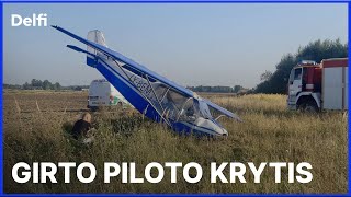 Savaitės kriminalai Girtas pilotas sudaužė lėktuvą [upl. by Nylazor476]