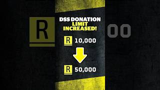 DSS Donation Limit Increased [upl. by Daly]