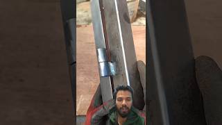 How to make door pivot welding diy tools welder automobile shorts yt ytshort youtube viral [upl. by Allemat]