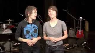 Tegan and Sara  2008 US Fall Tour Announcement Extra [upl. by Ramas]