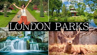 12 LONDON PARKS that offer the best City Escape [upl. by Sillyrama]