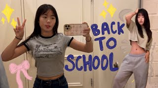 BACK TO SCHOOL Clothing Shopping Spree  mall vlog yesstyle and taobao haul [upl. by Yvon]