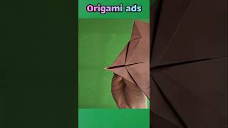 Origami airplane✈️ FLY FAR [upl. by Assyral]