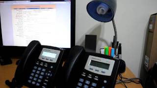 Grandstream GXP1200 VoIP Phone SIP Basic Configuration [upl. by Danyelle]