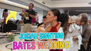 Josiah Duggars Surprise Appearance at the Bates Wedding [upl. by Siroved]