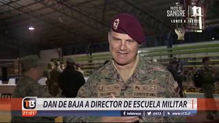 Dan de baja a director de la Escuela Militar [upl. by Casmey]