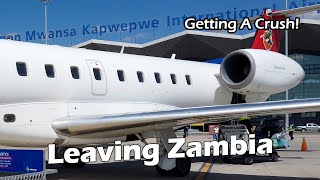 Leaving Zambia Heading For JoBurg And Getting A Crush [upl. by Charlton]