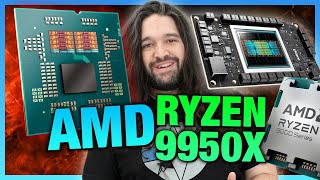 AMD Announces Ryzen 9950X 9900X 9700X amp 9600X Zen 5 CPUs Extends AM5 Life amp AI CPUs [upl. by Tiat962]