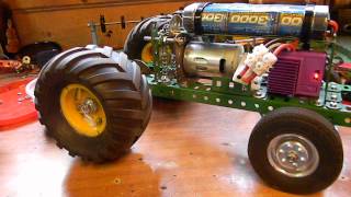 MECCANO RC TRACTOR FIRST TEST [upl. by Haldane]