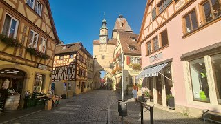 Rothenburg ob der Tauber  eine der schönsten mittelalterischen Städte in Deutschland [upl. by Solnit]