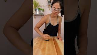 How To Season A Wooden Chopping Board [upl. by Kirchner]