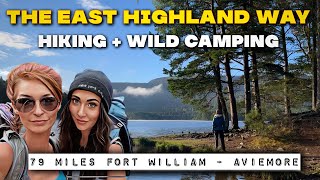 THE EAST HIGHLAND WAY  Wild Camping  Big Agnes Copper Spur hv ul2 [upl. by Mcgannon]