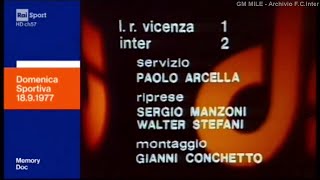 197778 2  18091977 LRVicenzaINTER 12 CallioniScanzianiAltobelli Servizio DSRaiSport [upl. by Zurheide776]