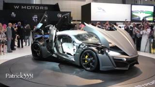 Lykan Hypersport W Motors  Dubai Motor Show 2013 [upl. by Goodhen]