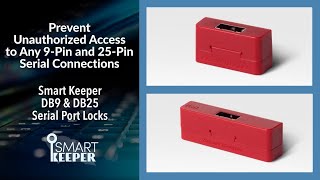 GUIDE to DB25 Port Locking Serial or Parallel Port Blockers – Smart Keeper World Best Security Lock [upl. by Lertnom274]