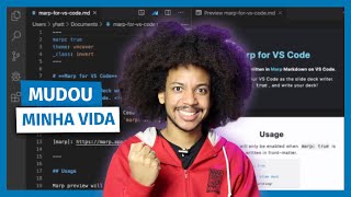 A MELHOR EXTENSÃO do VSCODE para PROGRAMADORES que fazem SLIDES Markdown Presentation Ecosystem [upl. by Llerat]