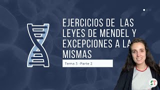 Ejercicios de Leyes de Mendel y excepciones  Biología 4º ESO [upl. by Notfa]