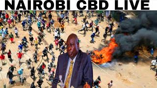 GACHAGUA AND FANS CHASE RUTO FROM CHURCH IN KIRINYAGA [upl. by Eiramait]