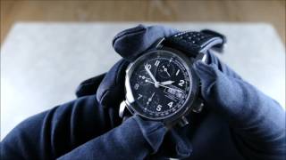 On the Wrist from off the Cuff Hamilton Khaki Field Chrono Auto – H71416733 [upl. by Ahsiaa501]