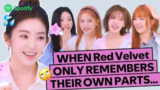 Red Velvet thinks hard to remember their own lyricsㅣKPop ON Playlist Take Over [upl. by Ednil]