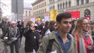 UNS REICHT´S JETZT DIE PFLEGE WIRD LAUT Demonstration München 27 10 2015 Teil III [upl. by Ydnolem278]