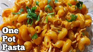 On Pot Cheesy Chicken Pasta Recipe By Cook With Kitty [upl. by Sullecram]