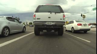 Frys Electronics Tempe to Rain Downpour 67th Avenue Phoenix AZ on Baseline Road GP020012 [upl. by Asiral]