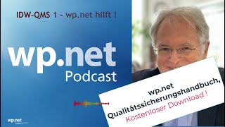 wpweekly 16102024 quotIDW QMS 1 und kostenloser Download des wpnet Qualitätssicherungshandbuchs [upl. by Lady]