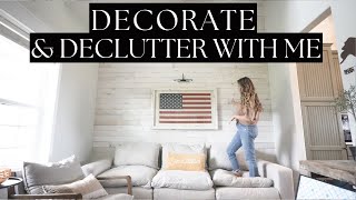 Summer Home Decorate with Me  Bedroom Styling Front Room Refresh  Living it Country [upl. by Eecyaj824]