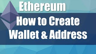 How To Create Ethereum Wallet Address and Send  Receive ETH [upl. by Nnyliram537]