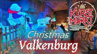 Europes Biggest Underground Christmas Market  Valkenburg Netherlands [upl. by Nosneb214]