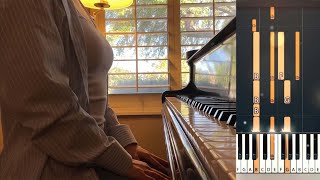 the bygone days porco rosso  紅の豚  sook  Piano Tutorial  Piano Cover [upl. by Burnight677]