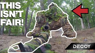 Unfair Airsoft Ghillie Sniper Destroys Town [upl. by Ymmaj]