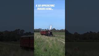 K 88 approaching frasers road train railroaders railway kiwirail [upl. by Winebaum329]