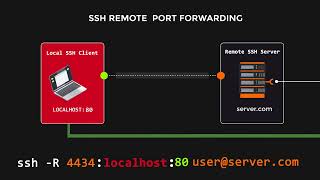 SSH Remote Port Forwarding  Animated Explainer Video [upl. by Manvel184]