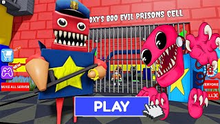 NEW GAME BOXY BOO BARRYS PRISON RUN Obby Update roblox obby [upl. by Aleris]