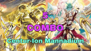 Master Duel First 5 CENTURION MANNADIUM COMBOs  Extra OmniNegate  Part 17 [upl. by Three]