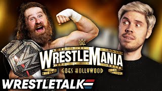 11 Adam Blampied Pitches For WWE WrestleMania 39  WrestleTalk [upl. by Sherrer]